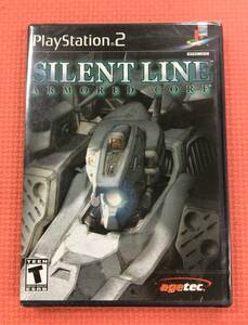 【GM3918/60/0】新品未開封★PS2ソフト★海外版 Silent Line: Armored Core★PlayStation2★プレステ2★サイレントライン: アーマードコア