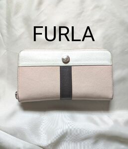 FURLA フルラ　財布　長財布　ピンク