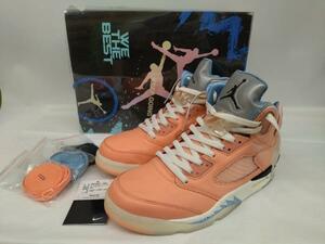 ★63　DJ Khaled Nike Air Jordan 5 Retro Crimson Bliss キャレド DJ ナイキ ジョーダン5 DJキャレド DV4982-641