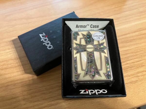 在庫限り!! ZIPPO アーマー ジッポー ライター シェルクロス 十字架 正規品