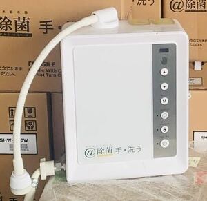 未使用品 テックコーポレーション 除菌電解水給水器 @除菌 電解水 給水器 SHW-100W 手洗いで簡単に除菌　器具や什器も拭くだけで除菌