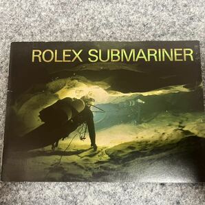 ロレックス サブマリーナ 冊子 取扱説明書 ROLEX SUBMARINER 冊子の画像1