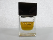 残量6割程度 GUCCI グッチ Pour Homme プールオム 50ml オードトワレ EDT 香水 フレグランス_画像2