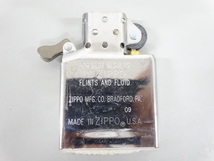 新品 未使用品 2009年製 ZIPPO ジッポ Armor Case アーマー ケース Winston ウィンストン 両面加工 ブラック 黒 オイル ライター USA_画像7