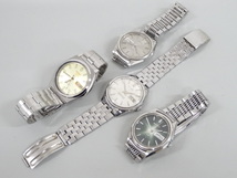 ジャンク 4点セット まとめて SEIKO セイコー LM ロードマチック 5606-7070 5606-7071 マチックR 8306-8001 他 自動巻き 腕時計_画像6