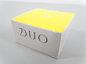 新品 未開封品 DUO デュオ ザ クレンジングバーム クリア 大人の毛穴ケア 黄 クレンジング メイク落とし 90g 化粧品 スキンケア