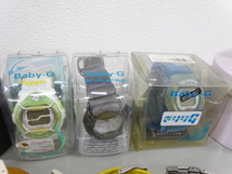 ジャンク 70点セット まとめて CASIO カシオ G-SHOCK Baby-G Gショック ベビーG DW-5600BB DW-8800MM DW-6900CB G-701D BA-120LP 他 腕時計_画像8