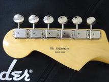 美品 23年製 Fender Japan フェンダー ジャパン STRATOCASTER ストラトキャスター エレキギター 楽器 弦楽器 ソフトケース付き 日本製_画像6