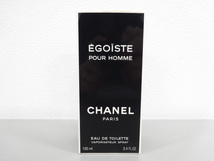 残量8割以上 CHANEL シャネル EGOISTE POUR HOMME エゴイスト プールオム 100ml オードトワレ EDT 香水 フレグランス_画像6