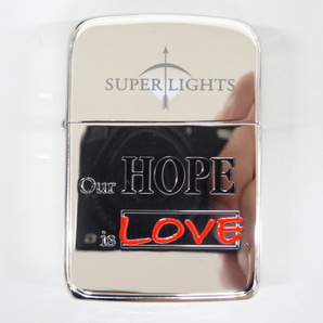新品 未使用品 1989年製 ZIPPO ジッポ 1941 REPLICA レプリカ HOPE SUPER LIGHTS ホープ スーパー ライト 4バレル シルバー 銀 ライター の画像2