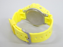 ジャンク CASIO カシオ G-SHOCK Gショック DW-6900PL Crazy Colors クレイジーカラーズ イエロー 黄 デジタル クオーツ 腕時計_画像5