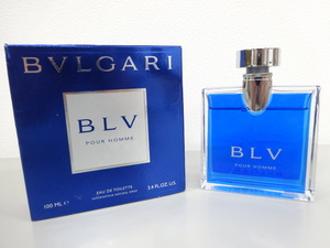  remainder amount 8 break up degree BVLGARI BVLGARY BLV POUR HOMME blue pool Homme EDTo-doto crack 100ml perfume fragrance 