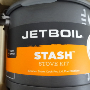 新品 未使用品 JETBOIL ジェットボイル STASH STOVE KIT スタッシュ ストーブ キット 1824400 クッカー バーナー キャンプ アウトドアの画像4