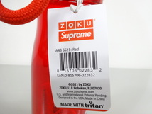 新品 未使用品 21SS Supreme シュプリーム Zoku ゾク GLASS CORE 16 oz. BOTTLE 475ml プロテクト BPA フリーボトル 赤 レッド Red_画像4