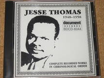 CD■JESSE THOMAS ジェシー・トーマス■COMPLETE RECORDED WORKS IN CHRONOROGICAL ORDER:1948-58小出斉のブルースCDガイドブック2000掲載_画像1