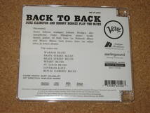 (SACD/HYBRID/STEREO)■DUKE ELLINGTON & JOHNNY HODGES デューク・エリントン&ジョニー・ホッジス/Back to Back～ANALOGUE PRODUCTIONS_画像2