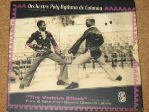 CD■ORCHESTRE POLY-RYTHMO DE COTONOU■VODOUN EFFECT 1972 - 1975 FUNK & SATO FROM BENIN'S OBSCURE LABELS～ANALOG AFRICAレアグルーヴ