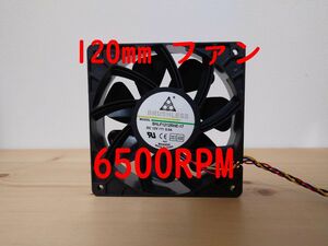 6500RPM 120mm ケースファン 4ピン PWM 高風量 DCファン