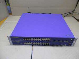 中古品 ★ Extreme Networks Summit 400-24t スイッチ switch★ 2台セット★ 通電確認 ★No:A03