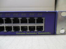 ★中古品 ★ Extreme Networks Summit 48S スイッチ switch★ 通電確認 ★No:A12_画像3