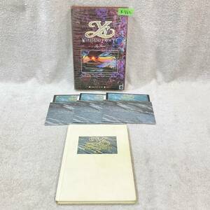 ●K422■PC-98 5インチFD■WANDERERS FROM Ys・ワンダラーズ フロム イース／イースIII■Falcom・日本ファルコム■現状品■中古