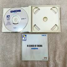 ●K562■Windows 95 CD-ROM■ENIGMA エニグマ■KOEI　コーエイ■保存品_画像7