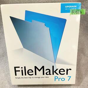 ●K568■Windows 2000/XP CD-ROM■FileMaker Pro 7■File Maker■保存品の画像2