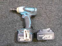 ☆makita マキタ 18V 充電式インパクトレンチ TW251DRFX 中古★_画像5