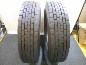 ☆引取り歓迎★溝あり DUNLOP SP680 11R22.5 14PR 23年 22年 2本★