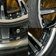 【ホイール】 WORK シュバート SC4 19インチ 7.5J ＋48 PCD 100 5H 4本通し 【タイヤ】グッドイヤー 225/35 r19 2022年製 溝あり30プリウス_画像5