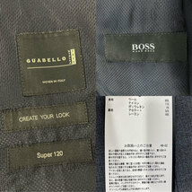 ▼値下げ★美品★ BOSS ボス　メンズ　ベスト　ネイビー　UK52　スーツ　インナー　中古A【辻屋質店A1094】_画像4