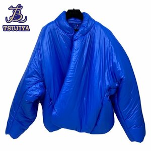 ▼値下げ★YEEZY GAP　カニエウエスト ラウンドジャケット　ブルー　メンズ　LARGE　中古AB【辻屋質店A1903】