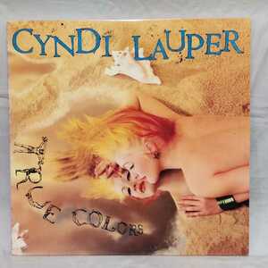 CYNDI LAUPER/TRUE COLORS/米盤オリジナル美盤！/両面DMM STERLING刻印