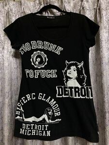 Истерическая гламурная истерическая гламурная рубашка T -леса -топы танцевать черная девушка Zumba Dance Detroit Black Girl Black