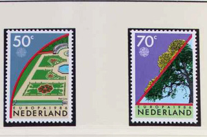 オランダ 1986年 EUROPA切手セット