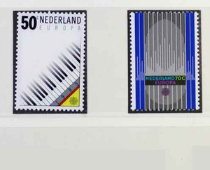  Holland 1985 year EUROPA stamp set 