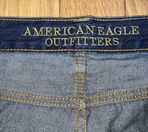 ◆◆American Eagle Outfitters 濃紺 デニム ジーンズ 古着 W30 ◆◆_画像4