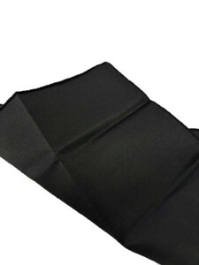  выгодное приобретение новый товар не использовался полиэстер pocket square одноцветный атлас × черный 