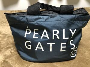 PEARLY GATES ナイロンカートバッグ　ネイビー　パーリーゲイツ