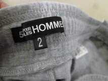 5351POUR LES HOMMES スエット　ショートパンツ_画像3