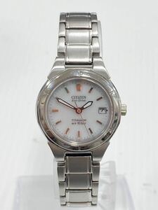 CITIZEN シチズン Eco-Drive チタニウム　エコドライブ　TITANIUM/ E001-S036143 HST ソーラー稼働品 