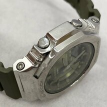 CASIO G-SHOCK カシオ Gショック GM-S2100-3AJF カーキ メタル ベゼル 腕 時計 20気圧 防水 レディース_画像6