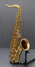 #【中古】YANAGISAWA T-900 ヤナギサワ テナーサックス シリアル/0017**** 音出しOK マウスピース/リード/ハードケース他付き 管楽器（札）_画像2