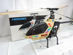 （ジャンク）HIROBO ヒロボー ラジコンヘリコプター シャトルZX 動作未確認 付属品詳細不明 説明書・箱あり（柏）