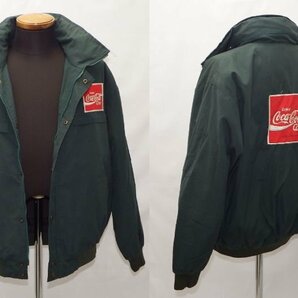 #【当時物】Coca Cola コカコーラ TAIWA CO.,LTD.製 ジャケット ブルゾン サイズLL /ヴィンテージ ユニフォーム ワッペン 刺繍 スタジャンの画像10