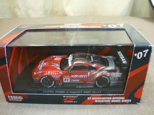 EBBRO/エブロ　XANAVI/ザナヴィ　NISMO/ニスモ　Z　スーパーGT　２００７　No.２３　フェアレディーZ １/４３