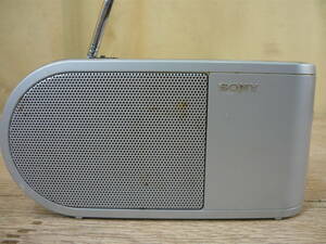 【中古】SONY/ソニー　AM/FM2バンドラジオ　ICF-305　ワイドFM対応　コンパクト　防災用にもピッタリ