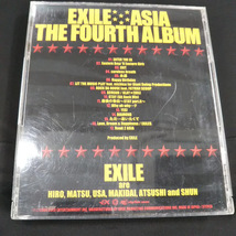 EXILE　THE FOURTH ALBUM ASIA　CD_画像2