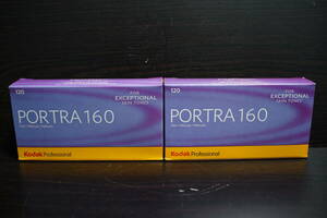 Kodak　PORTRA160　120フィルム　カラーネガフィルム　5本パックｘ2個セット　箱若干キズ有　未開封新品
