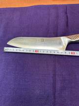 包丁 ZWILLING J.A.HENCKELS TWIN FIN FRIODUR ICE HARDENED 30847-180 NO STAIN_画像7